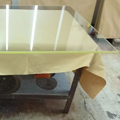 Tailorable Radiation Shielding Lead Glass Fabricated With Raw Materials To Secure Radiation Barrier And Visual Transparency