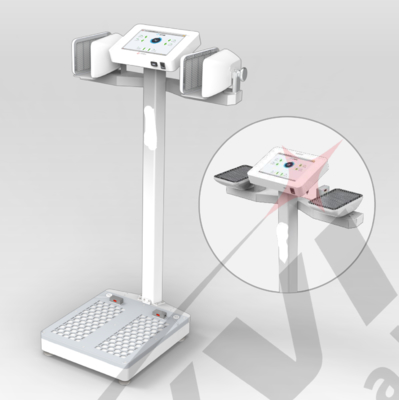 350×150 Cm2 ×2 Foot Detection Area Environmentally Radioactive Contamination Detector with High Accuracy and Consumption