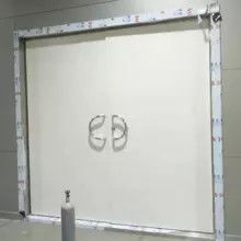 Pintu berselindung RF yang dapat disesuaikan dengan perisai 100dB dan pembukaan horizontal untuk rentang frekuensi 10-130MHz