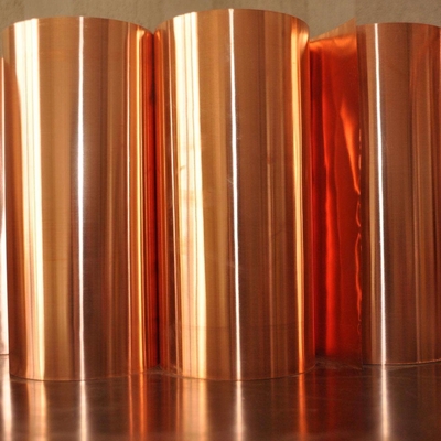 Flatness yang sangat baik Hampir 100% Copper Foil Shielding Dengan Ketebalan 0,008mm 0,42mm