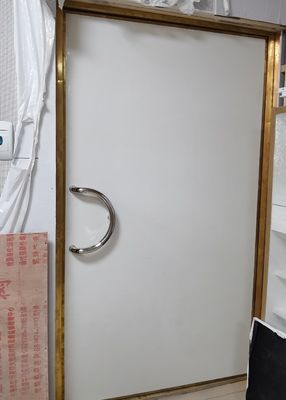 Pintu Terlindung MRI RF Ayunan Manual 1,2×2,1m dengan Isolasi 100dB dan Segel Magnetik