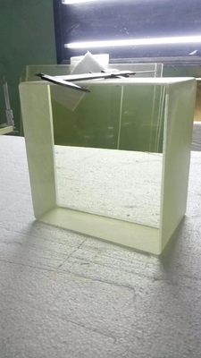 1.7mmpb-8mmpb Lead Glass X Ray Protection Dengan Bingkai