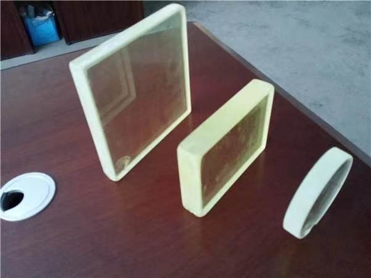 15 Mm * 1200 Mm * 1000 Mm X Ray Memimpin Kaca Perlindungan Radiasi Ct Pelindung Ruangan