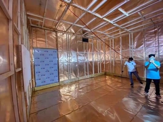 Ruang Peralatan GE Shielding Mri Dengan Instalasi Kandang RF Panel Foil Tembaga
