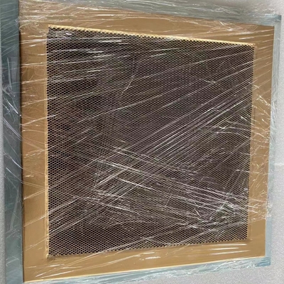 Resistensi suhu tinggi RF Kandang Ventilasi Honeycomb dengan penurunan tekanan rendah