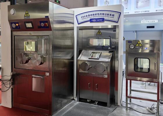 Wadah Pelindung Timbal Kustom Efektivitas Tinggi Kaleng Pelindung Radiasi untuk Penanganan Bahan Radioaktif