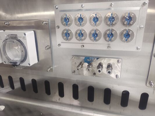 Melindungi Terhadap Radiasi Nuklir Sistem Perlindungan Radiasi Nuklir Catu Daya 50HZ 10A 220V Perlindungan Keselamatan Tingkat Perlindungan Tinggi