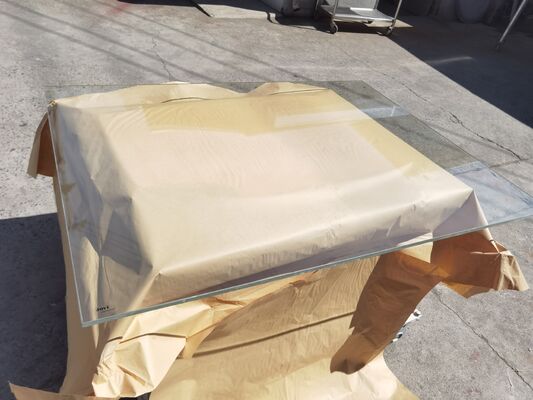 250VAC Rated Radiation Shield Lead Glass Barrier with 0.2A Leakage Current for Medical & Industrial Usage