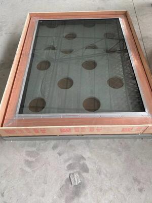 Jendela Terlindung RF 1,5m X 1,2m dengan Rangka Kayu atau Paduan Al Sesuai dengan MIL-STD-285 dan IEEE 299 untuk Ruang Komunikasi yang Aman