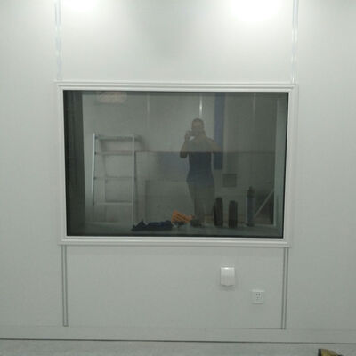 1.5m X 1.2m Jendela berselindung RF dengan Mesh Kuningan untuk 100-110 dB RF Attenuation di Ruang MRI