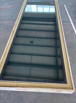 1200*900mm RF Shielded Window dengan Brass Copper Mesh untuk 10-130MHz EMI Shielding