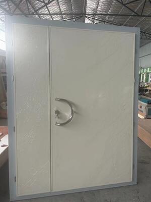 Pintu Terlindung RF Putih Atau Khusus dengan Efektivitas Perisai 100 DB dan Sistem Kunci untuk Fasilitas Aman