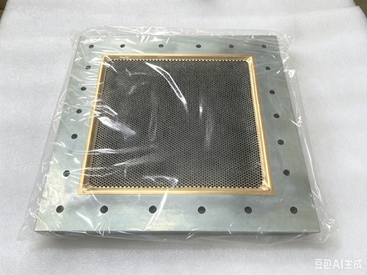 Ventilasi Udara Gelombang Sarang Lebah Lebar 300mm/600mm dengan Ketahanan Korosi Tinggi dan Lapisan Anti-Karat Opsional