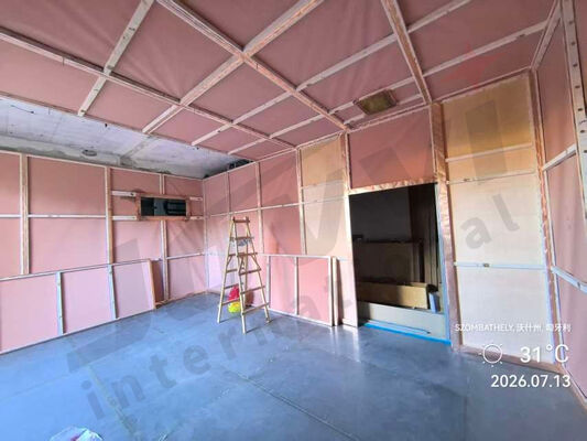 Stock Electromagnetic Shielding MRI RF Cage Shielding System Untuk Ruang MRI
