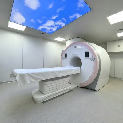Kandang Faraday tahan korosi MRI Disesuaikan dengan ukuran ruangan MRI Mengurangi gangguan RF eksternal