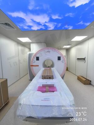 Panel lembaran tembaga yang disesuaikan MRI RF Shielding Cage Untuk Imaging Resonansi Magnetik