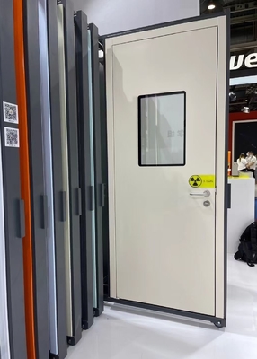 4mm 2100mm PET CT Lead Lined Sliding Doors Radiation Shielding