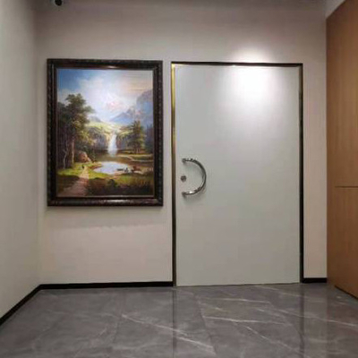 Manual Swinging Custom Rf Shielded Doors Untuk Instalasi Ruang Mri