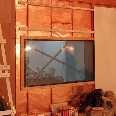 Jendela Terlindung RF 1200*900mm dengan Efektivitas Pelindung 100 dB dan Rangka Aluminium atau Baja Tahan Karat
