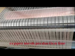 Alkali Resistant Copper Wire Mesh Roll Dengan Kekuatan Tarikan yang Kuat