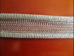 50m Panjang Konduktif Gaskets Emi RF Perisai Monel Material Wire Mesh Untuk Pintu MRI