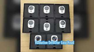 Alarm Layar Sentuh LCD Detektor Radiasi